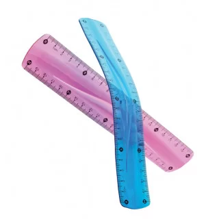 Flexible plastic deals ruler